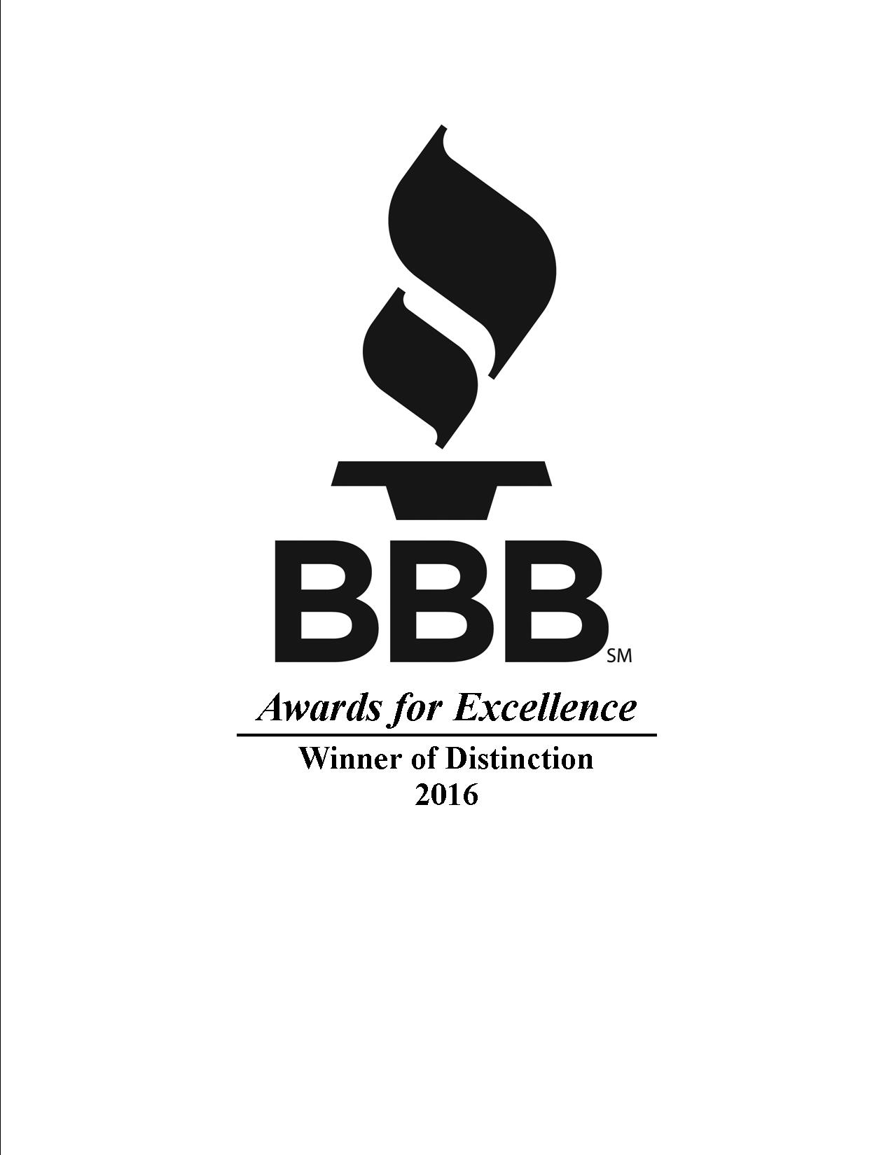 BBB Recognizes Terry Bryant Law Firm With Distinction Award